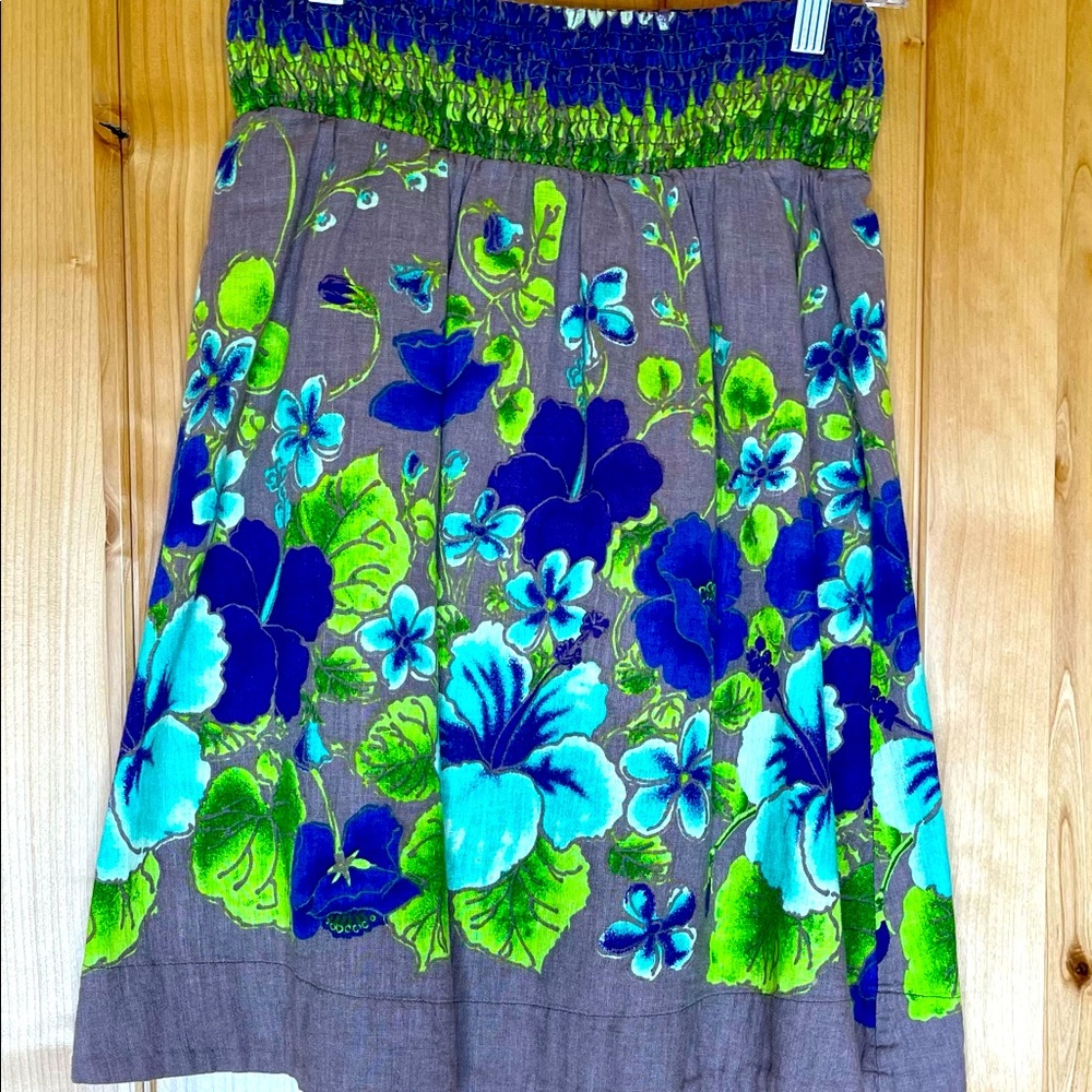 Free People floral skirt